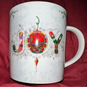 Holiday “Joy” Coffee Tea Mug Cup by Always Create Danielle Duet design